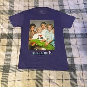 Men’s purple the golden sisters tee shirts #casual wear